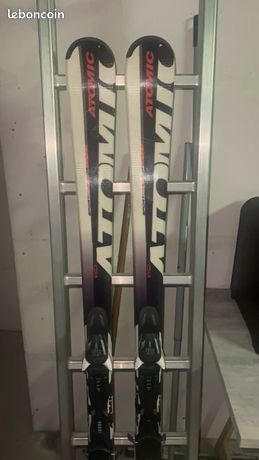 Ski Atomic FR Sport 159cm + Fixations Atomic 10, Ex-location, Réglages Offerts