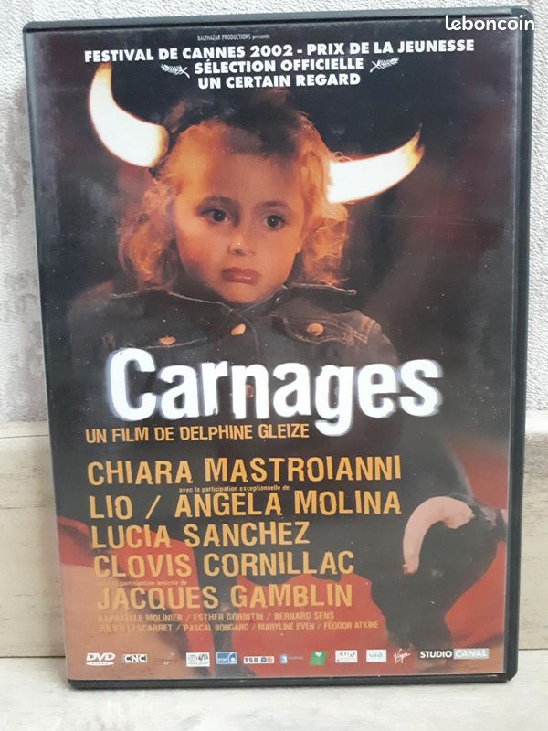 DVD -Carnages - Delphine Gleize / A267 (image 1)