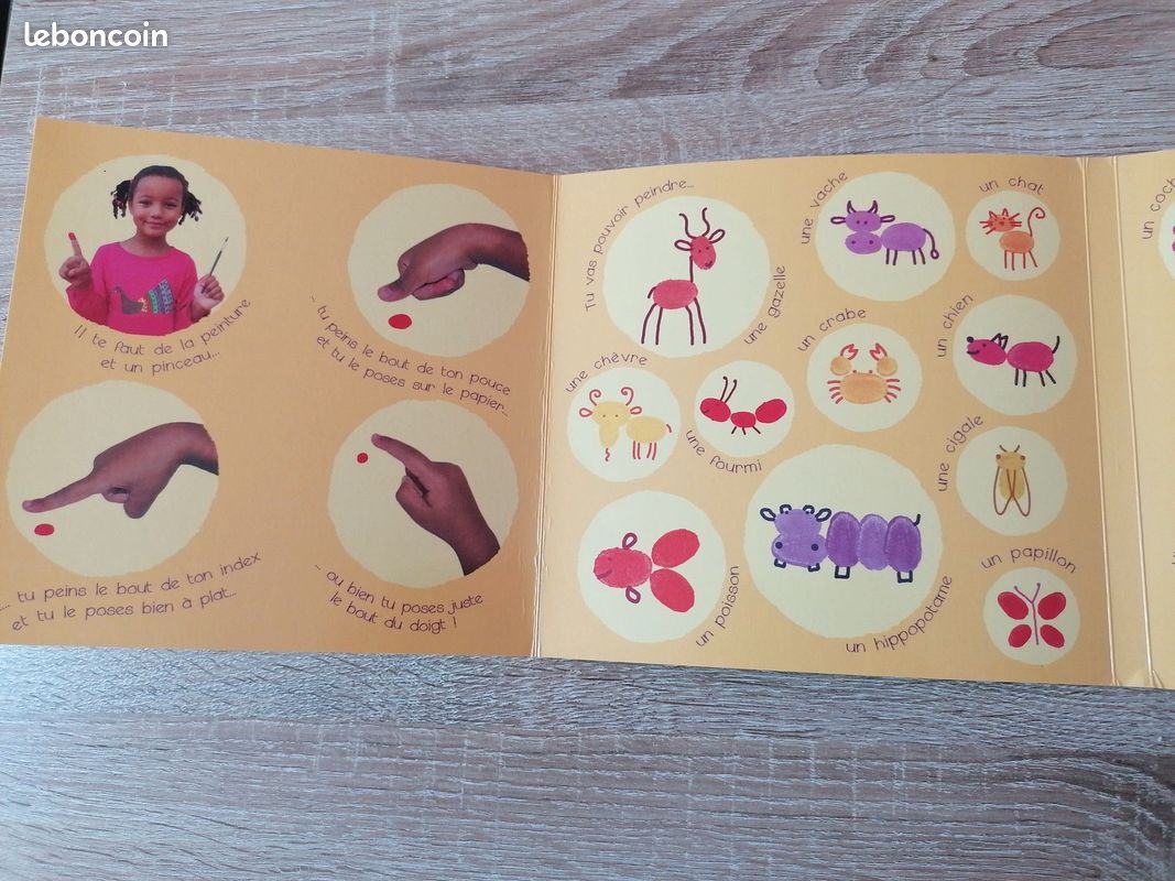 Livre Peins avec tes doigts Maite Balart (image 7)