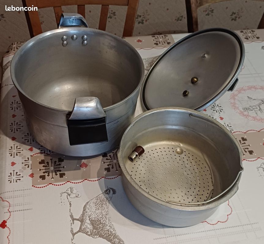 Cocotte Minute SEB 8L Vintage En Aluminium - Années 70/80 - Bon état
