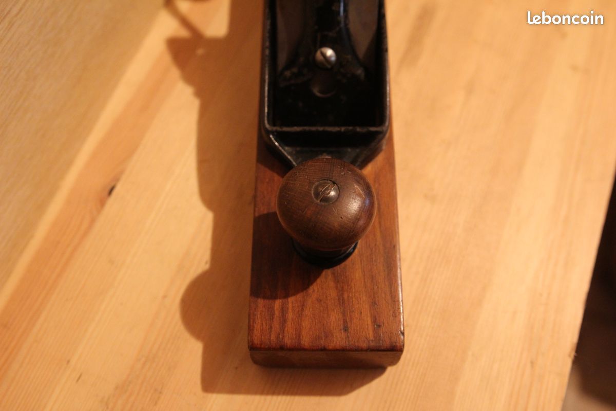 Varlope ancienne en bois n° 26 (image 3)