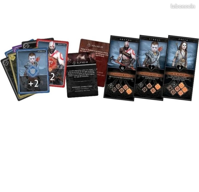 GOD OF WAR FR solo jeu de société (image 8)