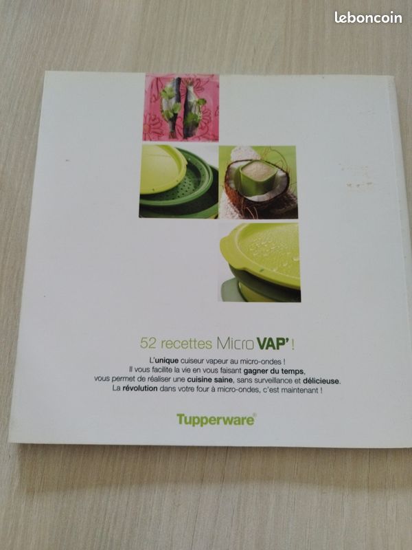 livre recette micro vap tupperware pdf MICRO VAP TUPPERWARE+LIVRE de recettes EUR 55,00 main image 0