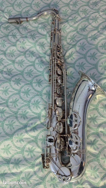 Saxophone ténor Selmer Balanced, plaqué argent 1947 (image 1)