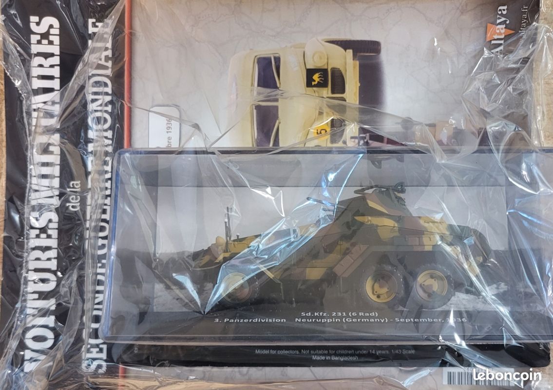 SD.KFZ. 231 (Altaya - 1/43 - par Hervé C