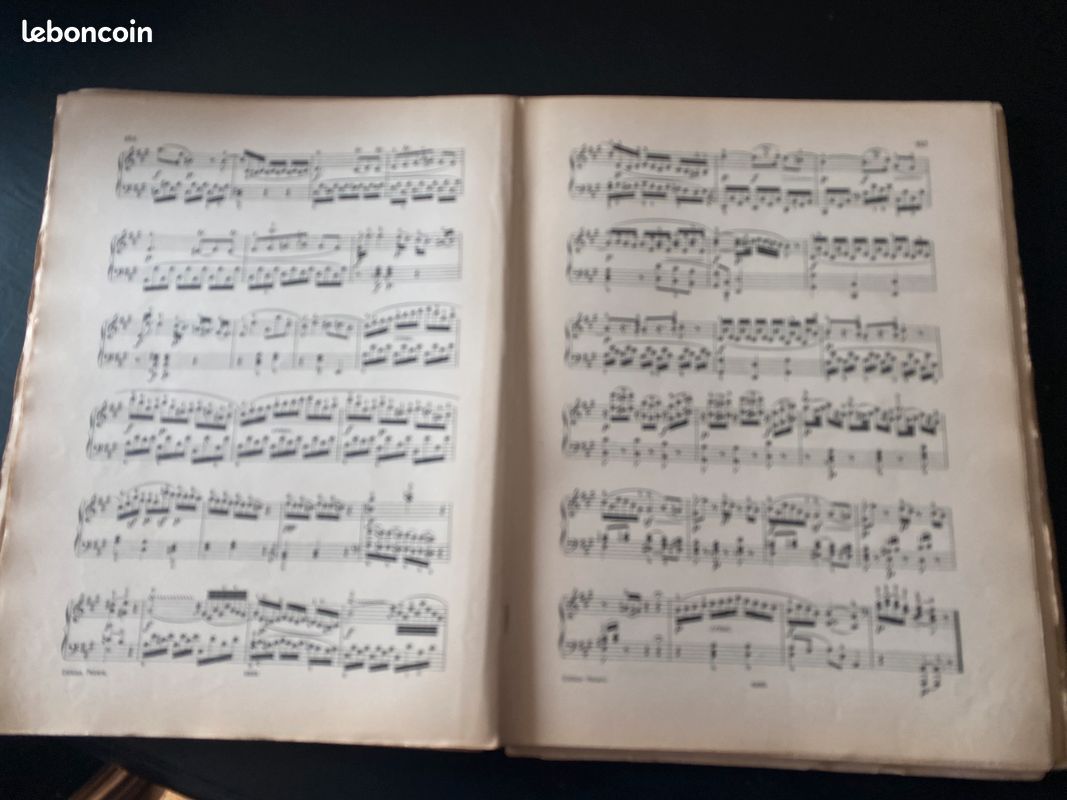MOZART Sonates pour piano Livre ancien (image 8)