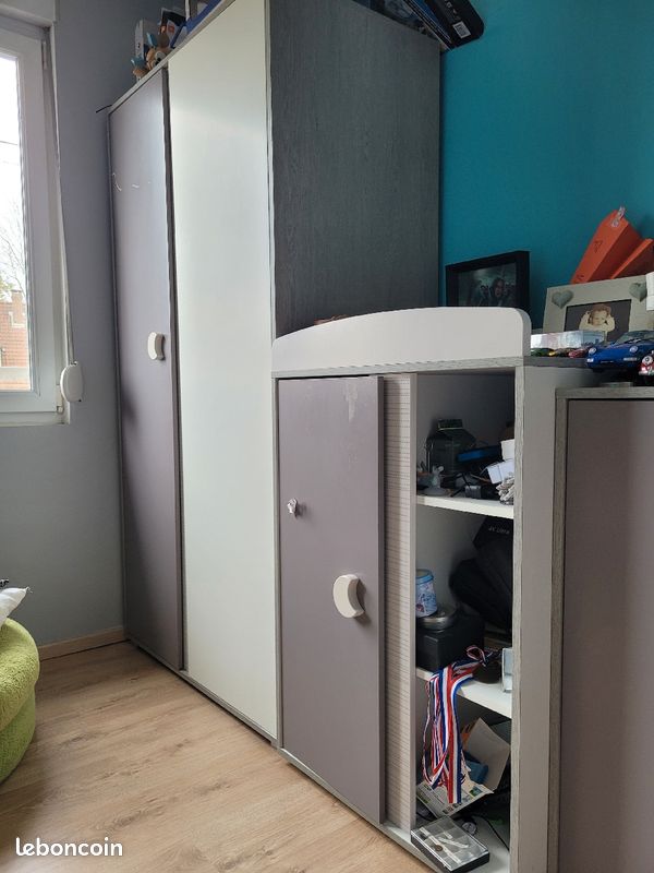 Chambre evolutive sauthon mixte enfant (image 2)