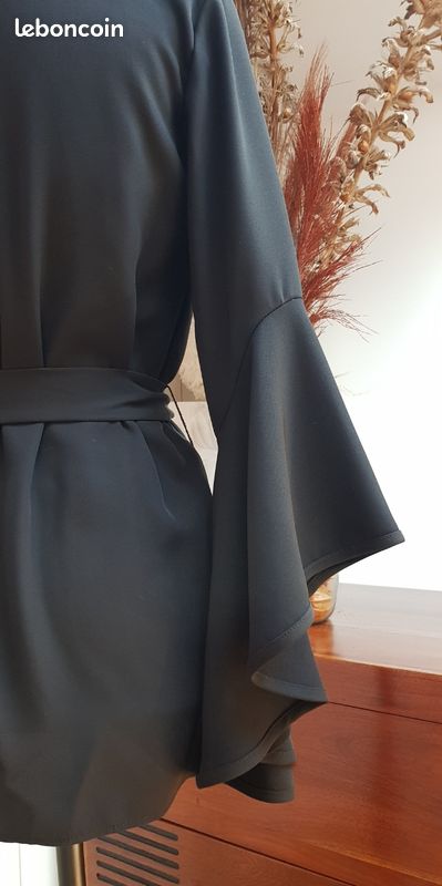 Chemisier ZARA Léger Et Cintré - Couleur Gris, Taille L - Occasion Très Bon état