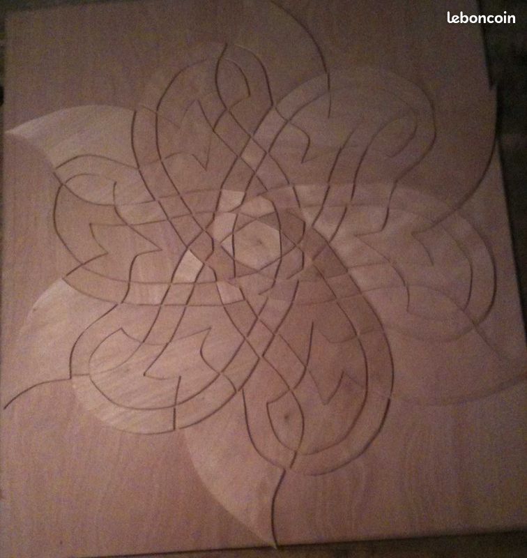 Un cadeau créatif et collectif: un Kit Fleur-Mandala à peindre : Fleur Mandala 1 (image 2)