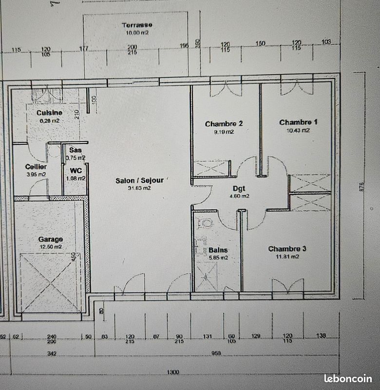 Maison 4 pièces 86 m² · à Arbanats · 86 m² · 990 €