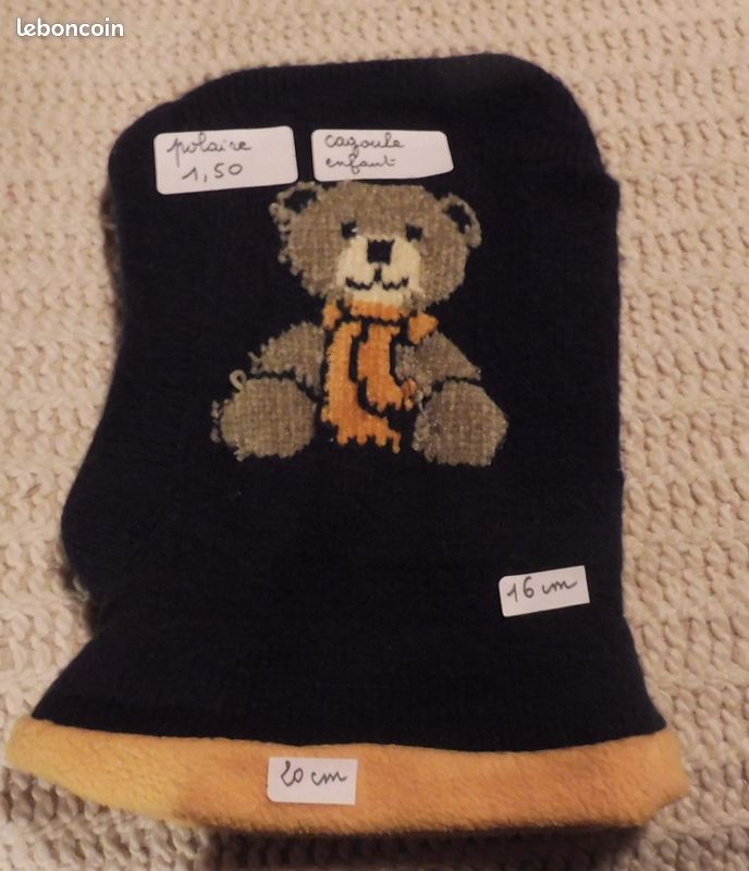Petits accessoires enfants : bonnets,gants ski,bottes pluie,foulards (image 9)