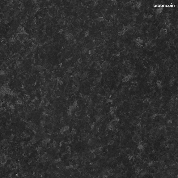Plan de travail stratifié aspect granit noir (image 2)
