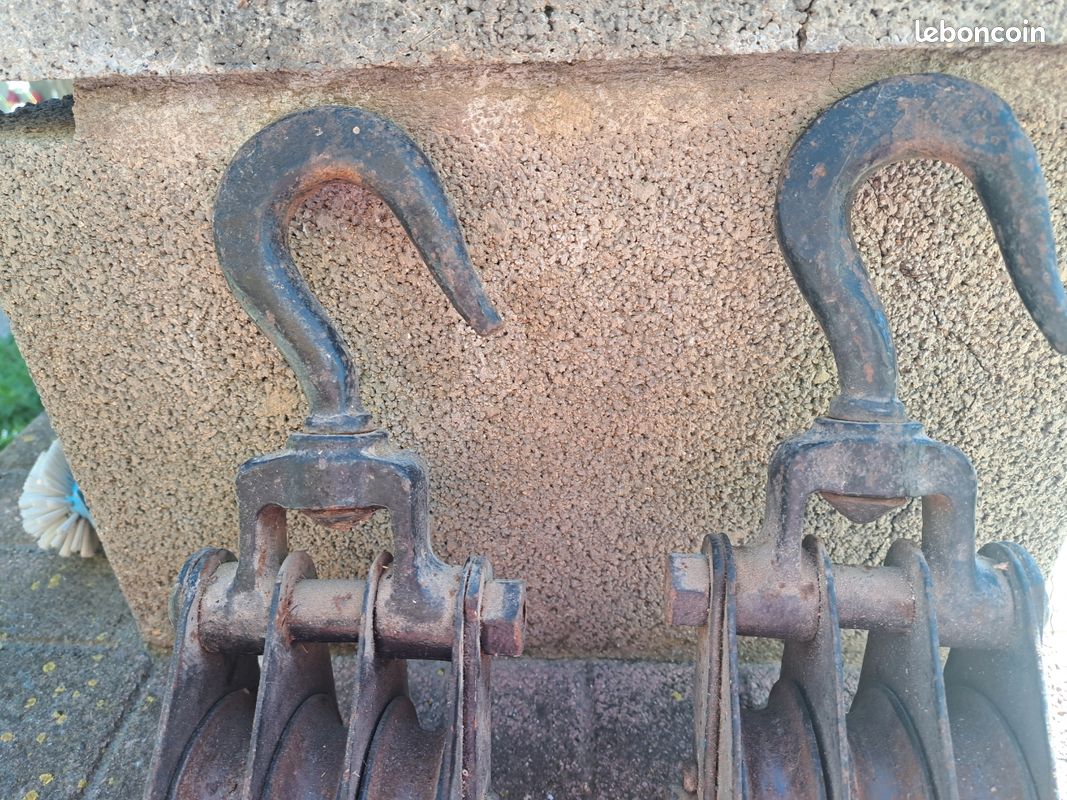Lot de deux poulies (image 2)