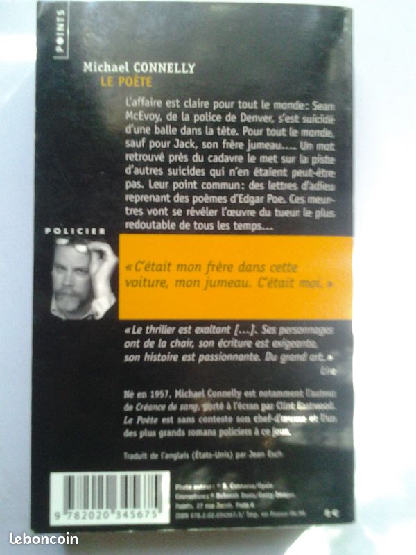 Michael CONNELY "Le poète" (image 2)