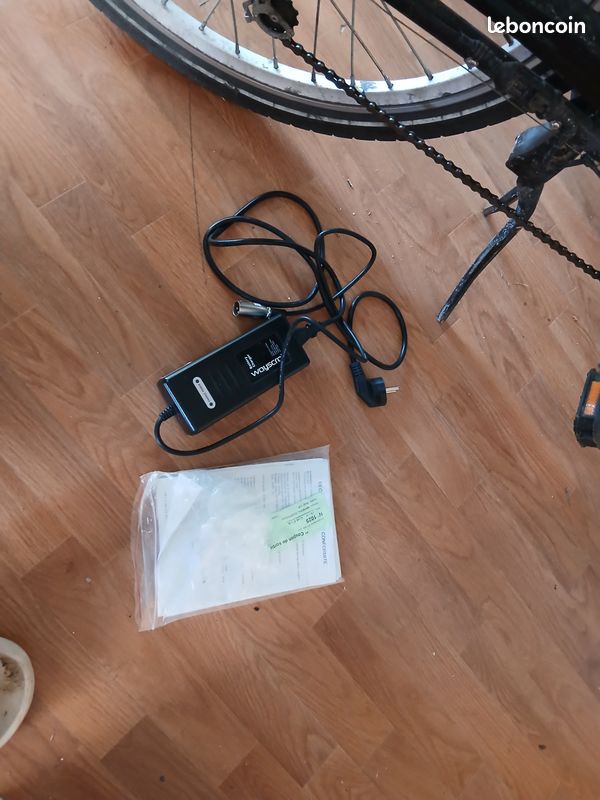 Roue Vélo Wayscral 400+ Avec Porte-bagages, Batterie 24V Et Accessoires électroniques