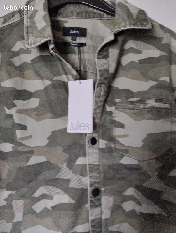 Chemise type militaire taille L (image 2)