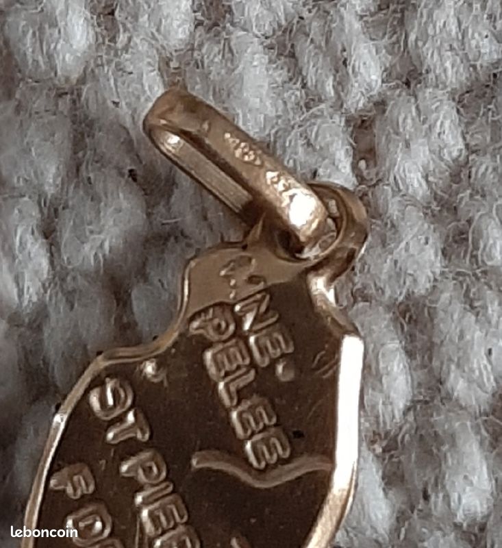 Pendentif martinique or (image 2)