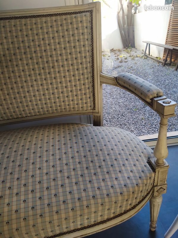 Banquette style Louis XVI (image 2)