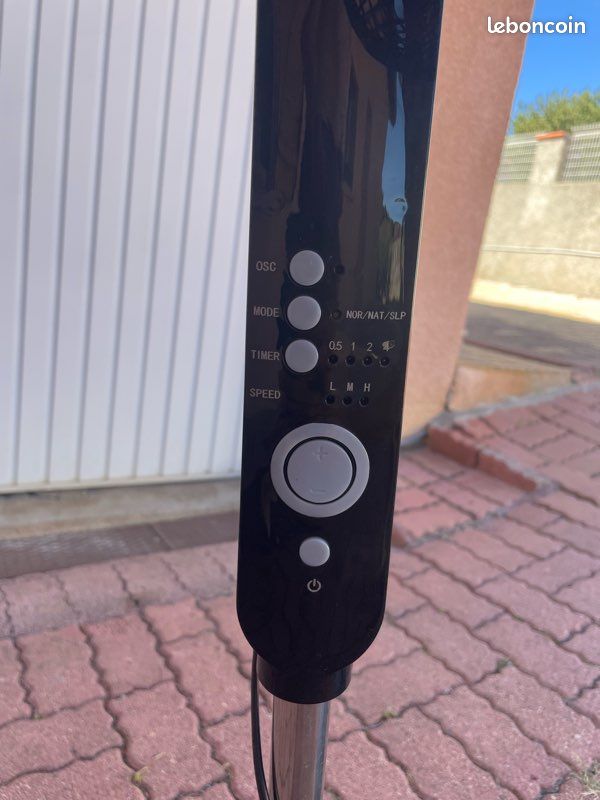 Lot de 2 ventilateurs sur pied – réglables (image 2)