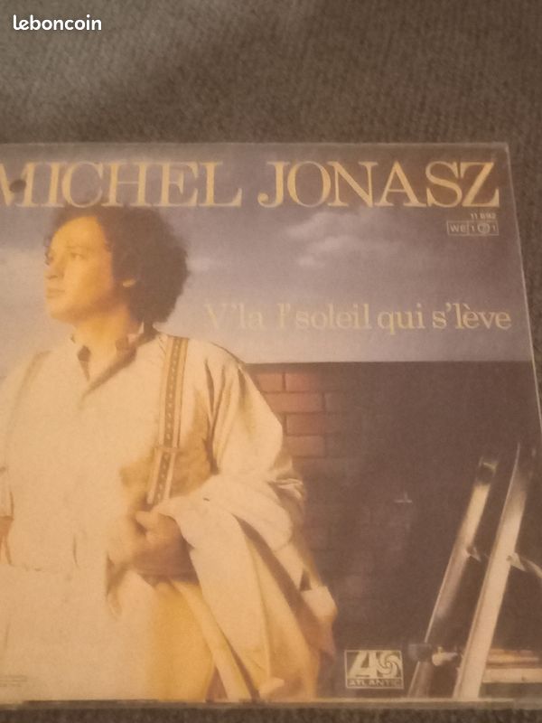 Lot Michel jonasz 6eme album 1981" la nouvelle vie " 1 33t, 1 cd, 1 cassette audio, 1 45t " j’t'aimais tellement fort que j’taime encore " (image 9)