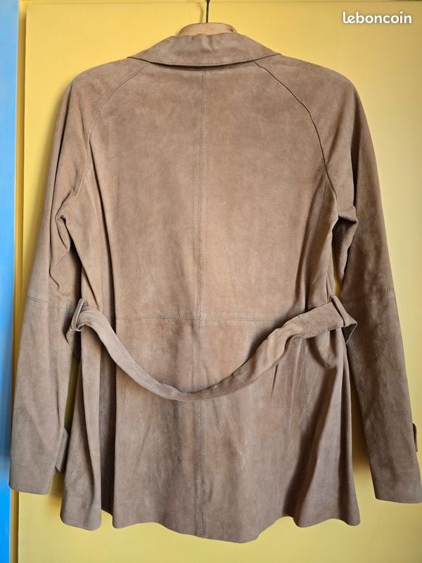Veste en peau de chèvre taille 36 (image 2)