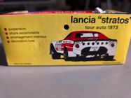 Modèle 1/43 Solido N°27 - Lancia Stratos Alitalia Marlboro Rallye, En Métal, Avec Boîte Collection