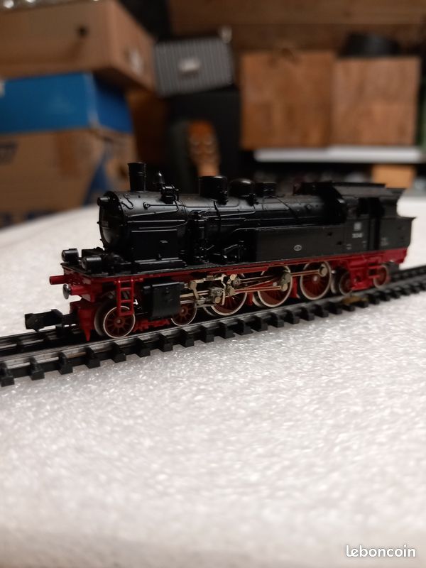 Locomotive à Vapeur Fleischmann N 7822 – T9, échelle N (1:160), Analogique, état Top