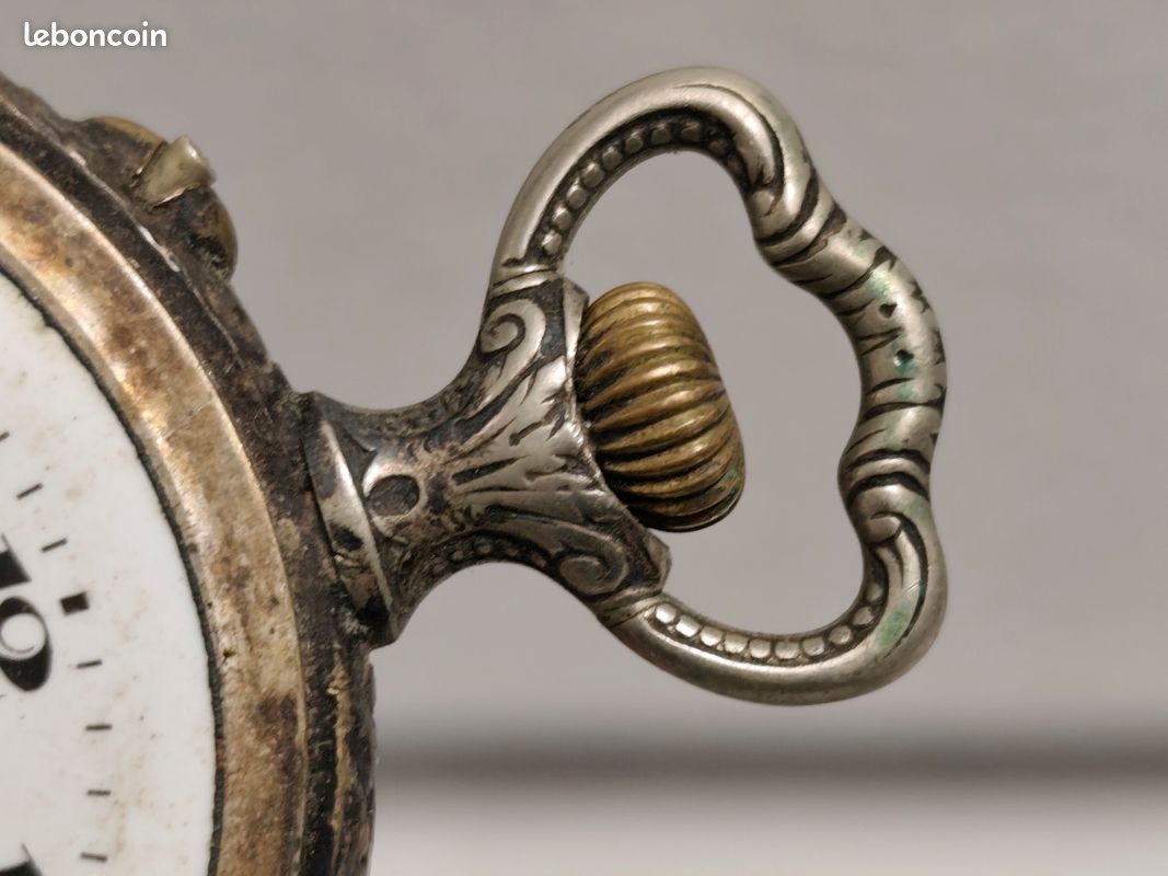 Montre De Poche H. B. Crouch 'Cardiff L'Invincible' - Pré-1920, Pour Pièces, Ne Fonctionne Plus