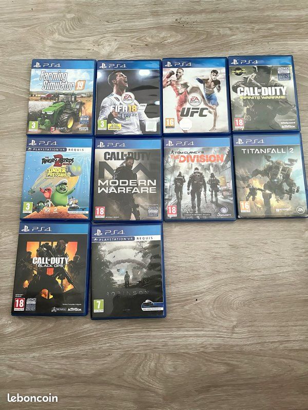 Lot jeu ps4 (image 1)