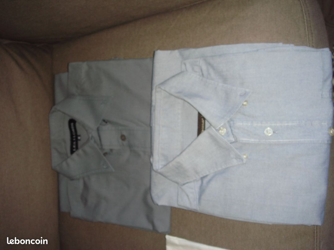 Chemise grise homme (image 1)