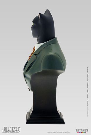 B431 Attakus Figurine Blacksad buste de Neal Beato figurines et collections