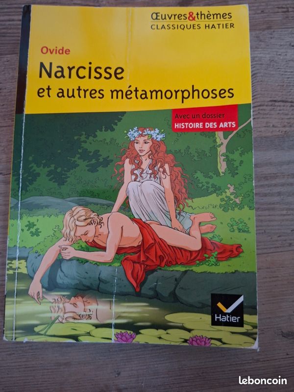 Narcisse et autres métamorphose, ovide (image 1)