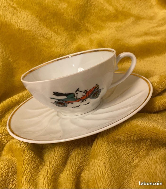 Tasse Personnalisée FORD - Céramique Blanche, Pour Café Ou Thé, Neuf, Idéal Cadeau Fan De Voitures