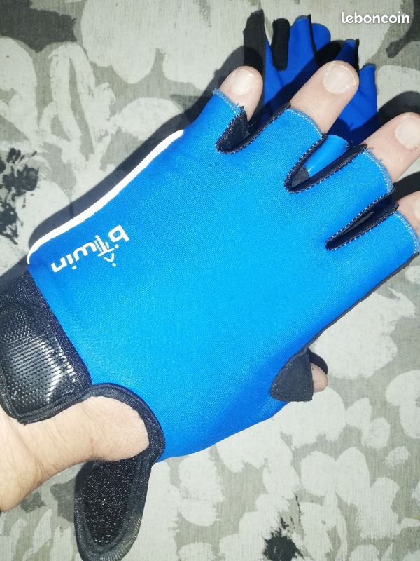 Gants de vélo Btwin taille unique bon état (image 1)