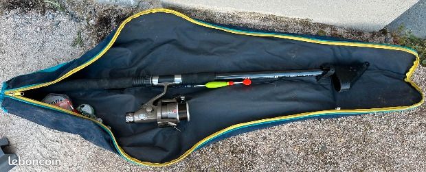 Housse de protection pour moulinet de pêche en parfait état - Sport & Plein air