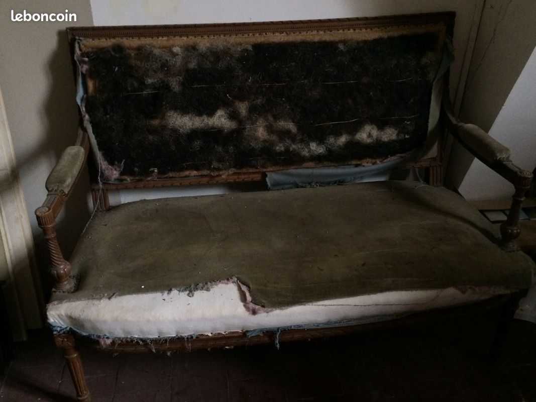 Banquette Louis XVI (image 1)