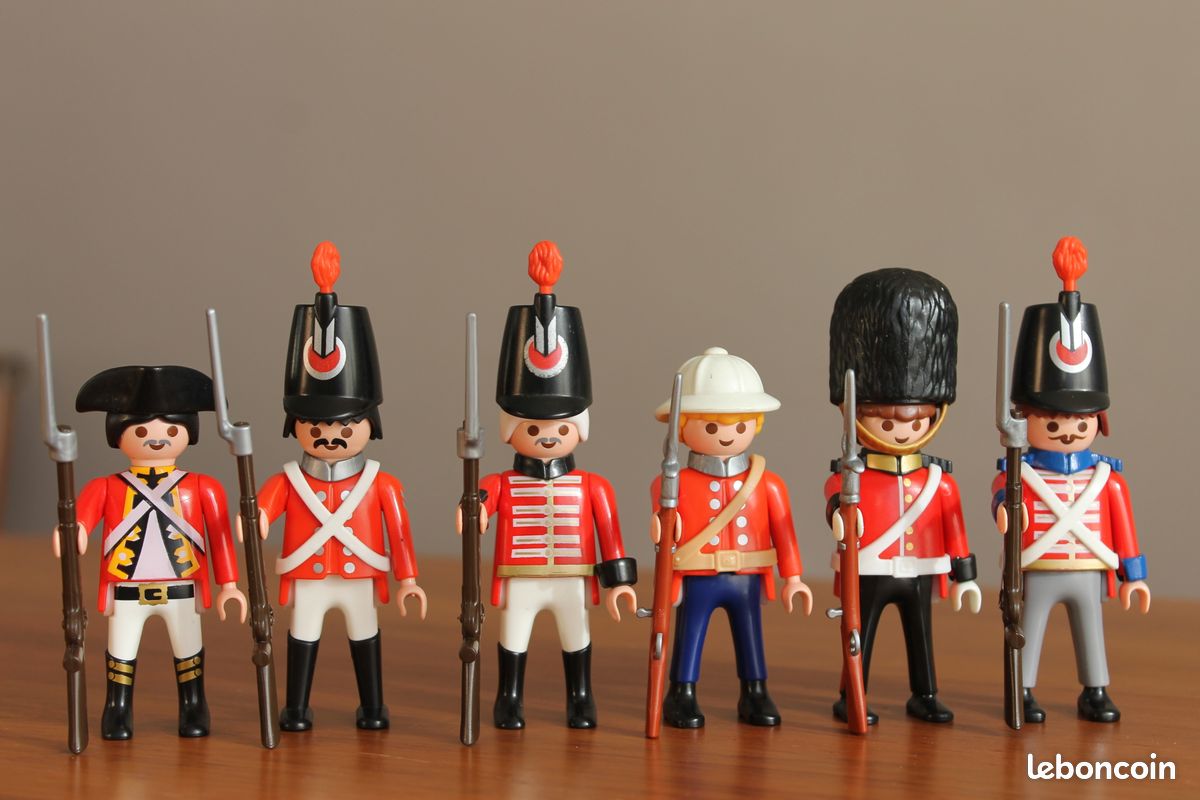 Playmobils soldats anglais napoléoniens (image 1)
