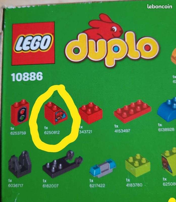 Lego Duplo 10886 voitures/helico 1 an 1/2 (image 5)