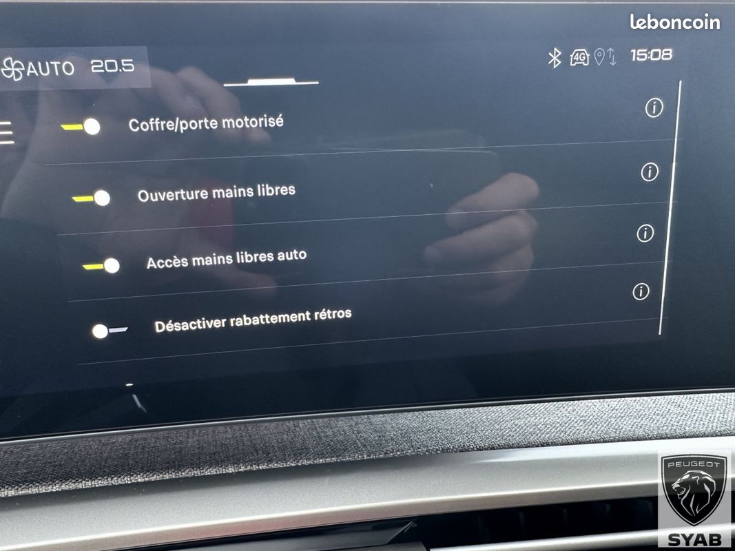 Peugeot 3008 III 1.2I HYBRID -145 BV E-DCS6 GT (image 28)