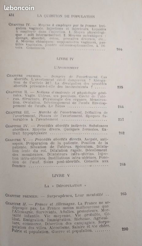MEDECINE. SOCIETE. Population et problème sexuel (image 8)