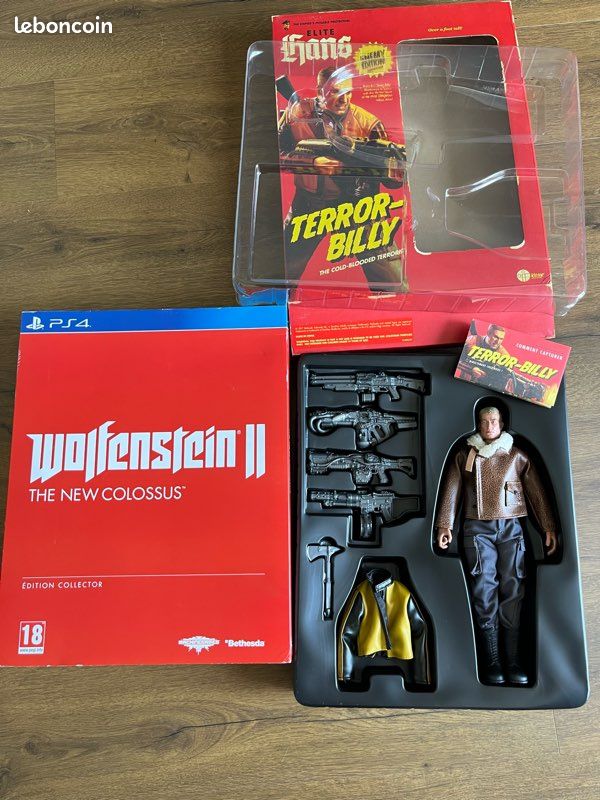 Figurine Wolfenstein 2 Terror Billy (image 1)