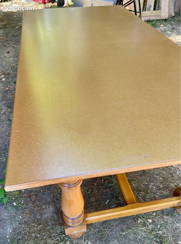 Grande table pieds chêne 2m / 3m x 1m (image 3)