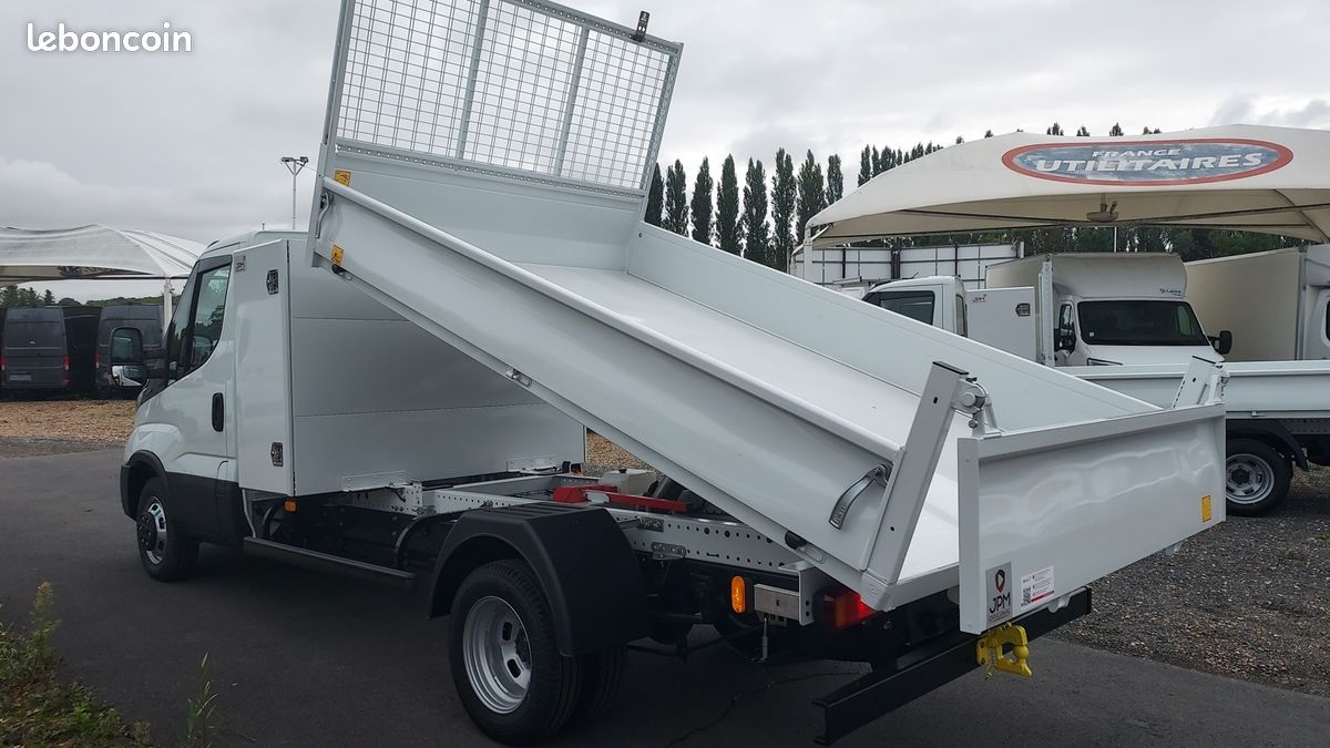 Iveco DAILY BENNE ACIER JPM 35C16H 3.0 +COFFRE (image 6)