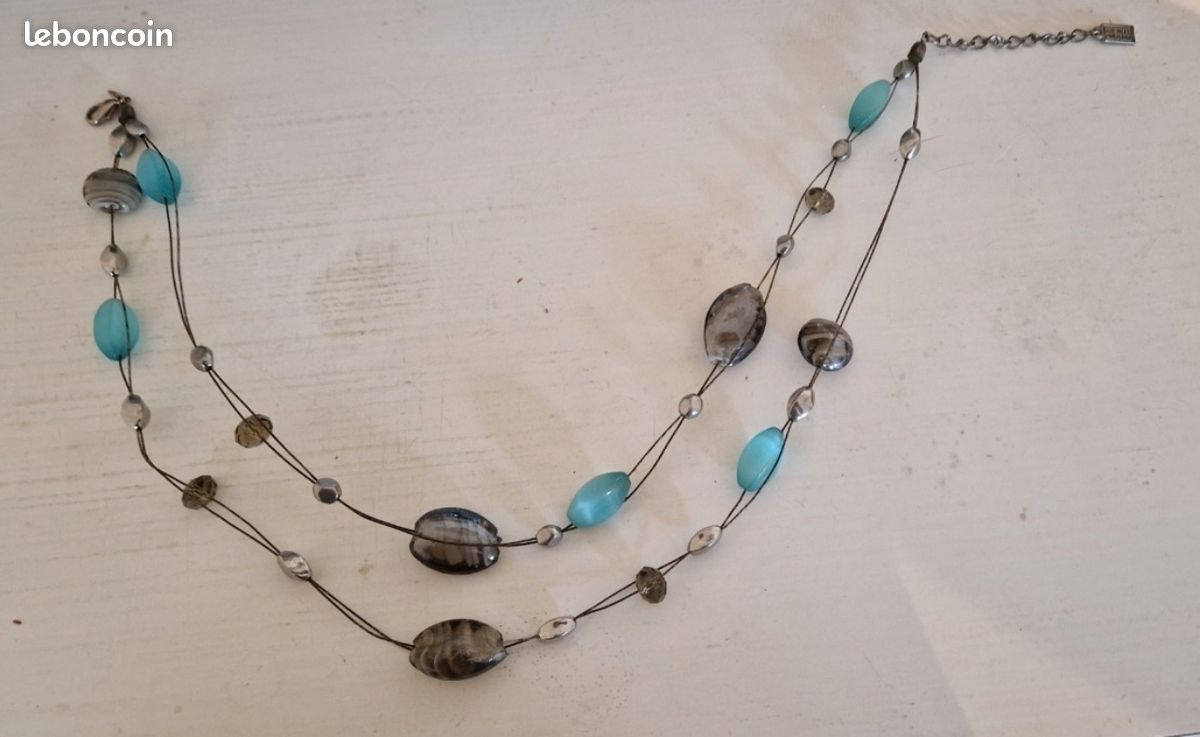 Collier fantaisie double (image 1)
