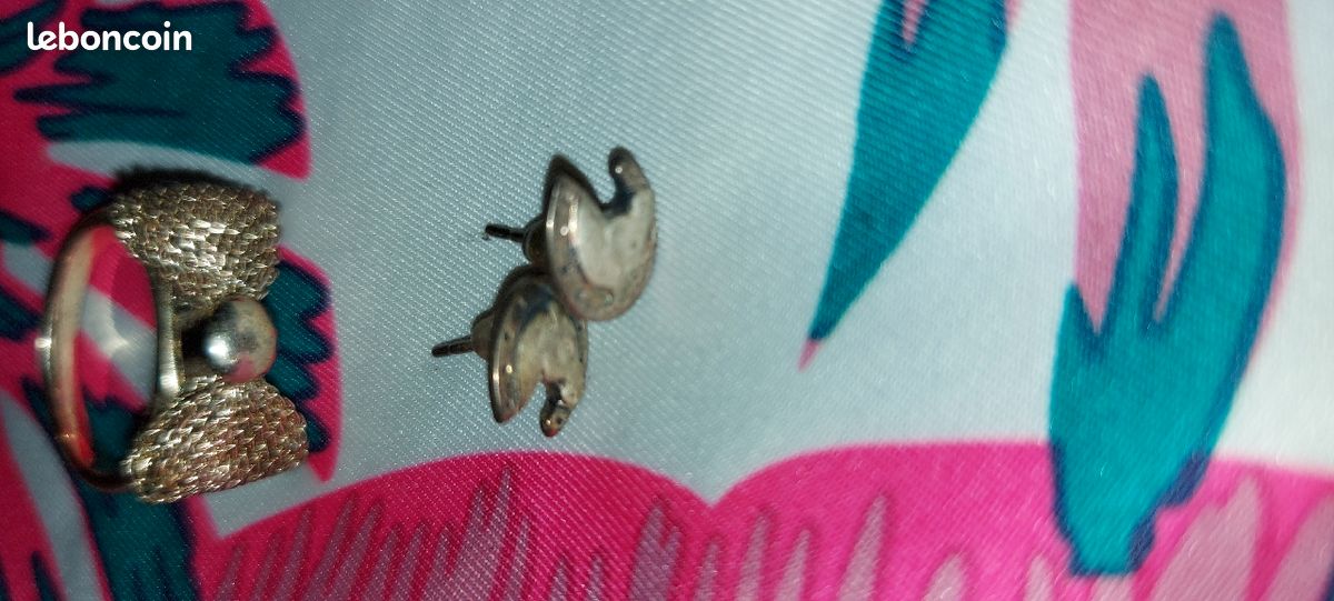 Lot boucles d oreilles/bague (image 2)