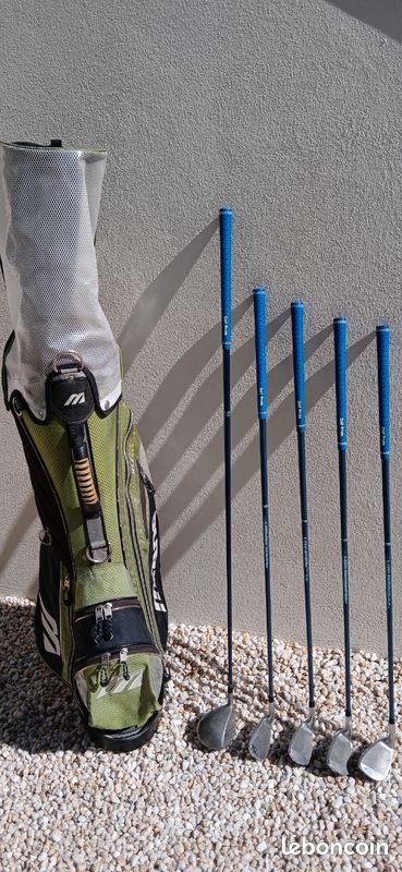 Pack Golf : Demi-série De Clubs, Chariot Et Chaussure – Marque Callaway