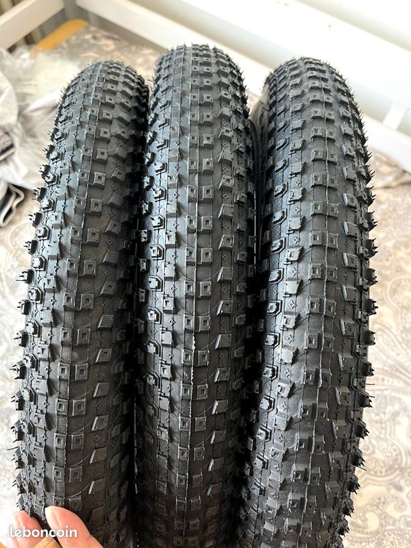 Pneu de vélo à gros crampons - 20 x 4,00, noir, rigide / E.T.R.T.O. : 100-406