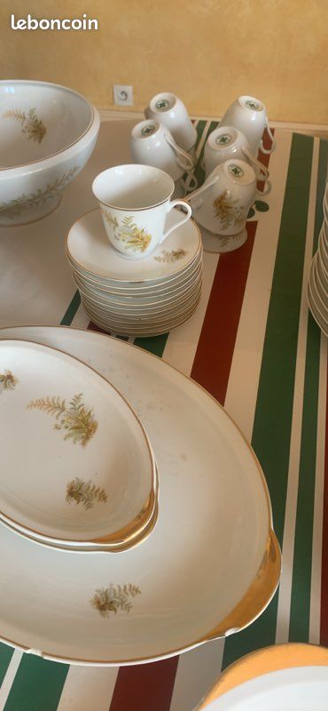 Service porcelaine de limoge année 1966 (image 8)