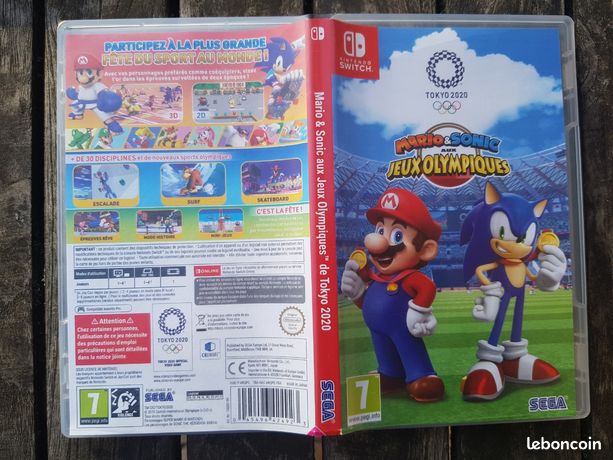 Boîtier Vide Mario & Sonic Aux Jeux Olympiques - Nintendo Switch