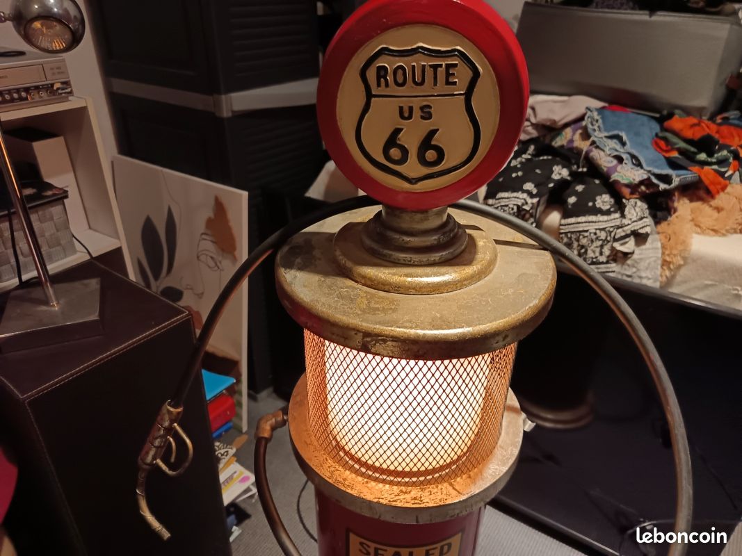 Lampe et range CD vintage (image 2)
